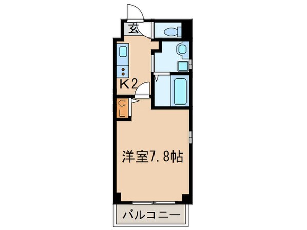 クレサス千種Ⅱ.ｍの物件間取画像